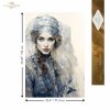 Papier decoupage morwowy FPA1011, Seria Inspired by Klimt, kobiety, zloto, dekoracyjne wzory, kamienie szlachetne, mozaiki, motywy secesyjne * Mulberry decoupage paper FPA1014, women, gold, decorative patterns, gemstones, mosaics, Art Nouveau motifs 